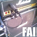Amp mic FAIL Amp mic FAIL